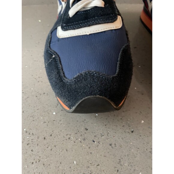 OPP 0S173168 French Navy Blue Orange Sneakers Men Size 10.5 main image 7